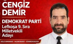 Adıyaman'lı Cengiz Demir (KKTC) Demokrat Parti'den adaylığını duyurdu
