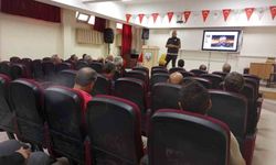 Adıyaman'da öğretmenlere uyuşturucuyla mücadele semineri
