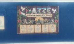 Fatih Anadolu Lisesi'nde 'Kudüs Benim' ve 'Vakti Kuşanmak' panoları hazırlandı