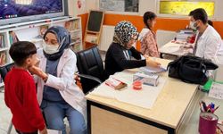Kâhta'da köy okullarındaki öğrencilere ağız ve diş sağlığı eğitimi