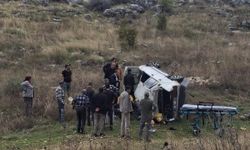 Otomobil şarampole yuvarlandı: 2 yaralı