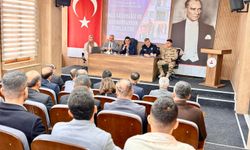 Tut'ta okul güvenliği toplantısı gerçekleştirildi