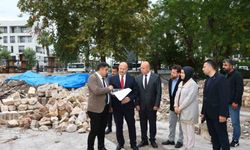 Vali Abdullah Küçük, Arkeoloji Müzesi inşaatında incelemelerde bulundu