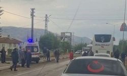 Adıyaman'da yolcu otobüsü yayaya çarptı: 1 yaralı