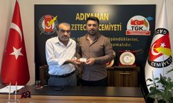 Kahta Gazete imtiyaz sahibi Ömer Faruk Yılmaz AGC'ye katıldı