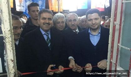 Şambayat AK Parti Karargah Açılışında İzdiham (Videolu Haber)