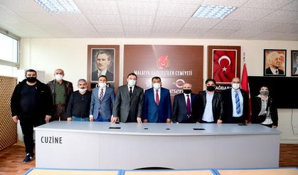 Başkan Gürkan: Malatya’daki gazeteciler birlik ve beraberlik içerisinde olmalı