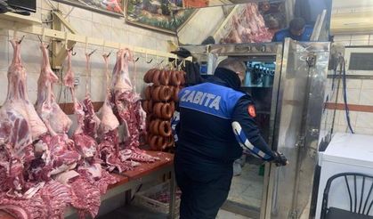 Gaziantep'te uygunsuz et kesiminin önüne geçmek için denetimler sürüyor