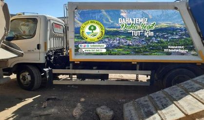 İzmir'den Tut Belediyesine hibe araç