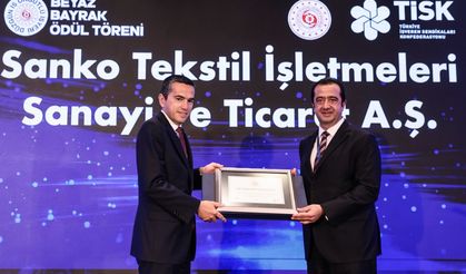 SANKO Tekstil 'Beyaz Bayrak' kazanan ilk iş yerleri arasında 