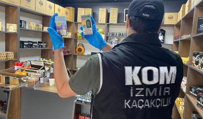 İzmir Emniyeti'nden tütün mamülleri kaçakcılığı operasyonu