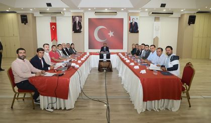 OSB Müteşebbis Heyeti Vali Şıldak başkanlığında toplandı