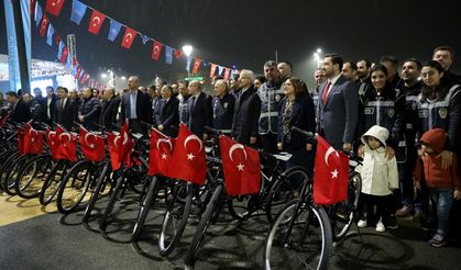 7 bin emniyet mensubu bisiklet sahibi oldu