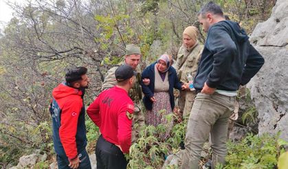 Kahramanmaraş’da kaybolan yaşlı kadın 12 saat sonra bulundu