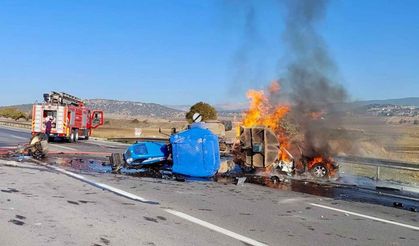 Kahramanmaraş'ta traktör ile otomobilin çarpıştığı kazada 3 kişi yaralandı