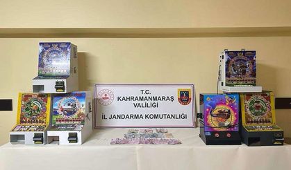 Pazarcık’ta kumar operasyonu