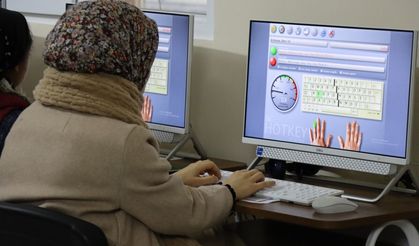 Meslek edinme kurslarına kadınlardan yoğun ilgi   - Videolu Haber