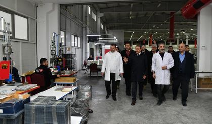 Vali Şıldak, Fabrika alanlarında incelemelerde bulundu  - Videolu Haber