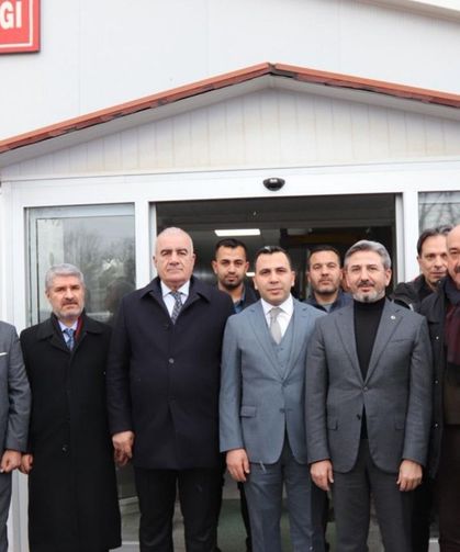 Ahmet Aydın ve Hüseyin Özhan'a Adıyamanlı vatandaşlardan yoğun ilgi