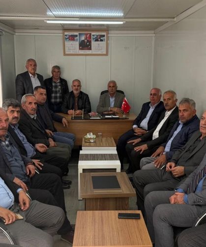 Adıyaman'da Ziraat Odası ve muhtarlar tarımsal sorunlar için toplandı