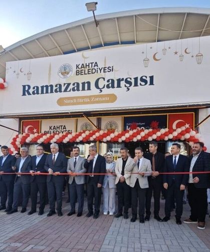 Kahta'da Ramazan Çarşısı'nın resmi açılışı yapıldı - Videolu Haber