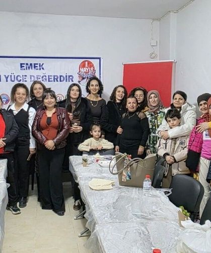 Birleşik Kamu-İş Adıyaman Şubesi'nden 8 Mart mesajı