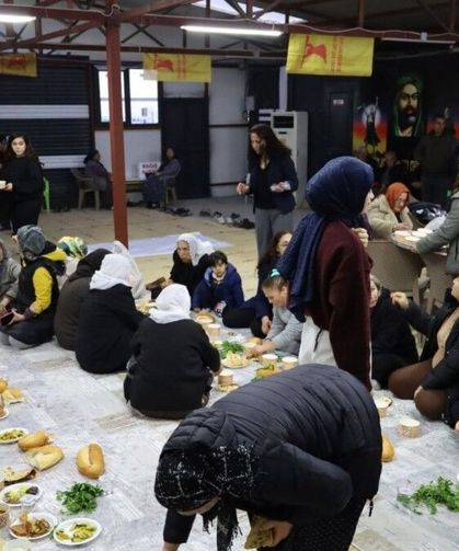 DEM Parti, DBP ve TJA tarafından Adıyaman'da düzenlenen yemek programında 'kadın ve ev emeği' vurgusu - Videolu Haber