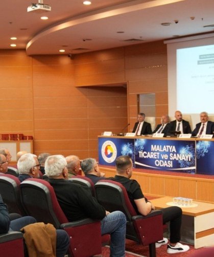 Malatya Ticaret ve Sanayi Odası'ndan üyelerine aidat kolaylığı