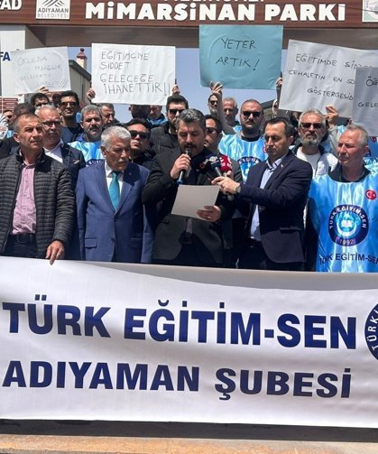 Türk Eğitim Sen Adıyaman şubesinden Siverek Saldırısına Tepki: 'Hain Saldırıyı Kınıyoruz' - Videolu Haber