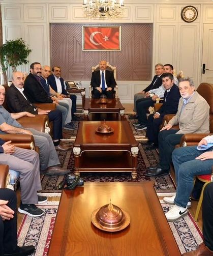 AGC Yönetiminden Vali Abdullah Küçük’e Ziyaret