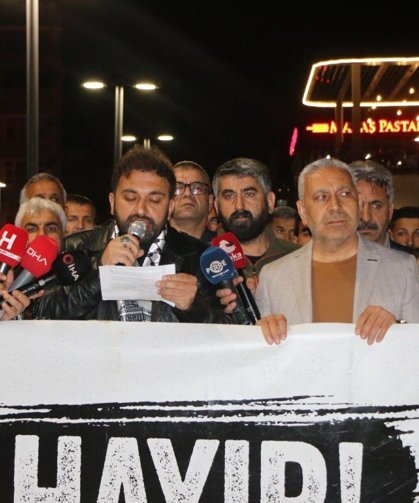 Adıyaman'da yatsı namazı sonrası Küresel Sumud Filosu'na destek açıklaması - Videolu Haber