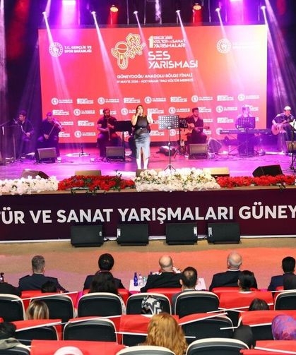 Güneydoğu'nun en güçlü sesleri Adıyaman'da yarıştı