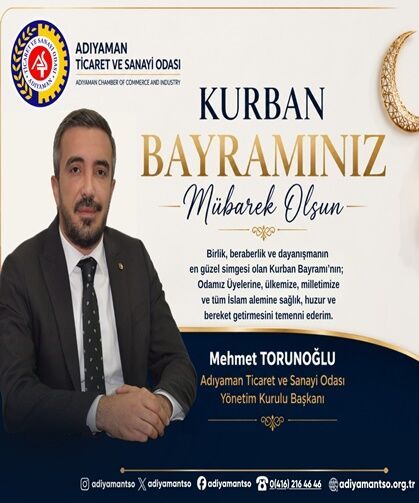 ATSO Başkanı Mehmet Torunoğlu’ndan Kurban Bayramı Mesajı