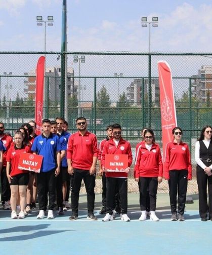 YURTLİG Türkiye Tenis Şampiyonası Adıyaman'da başladı