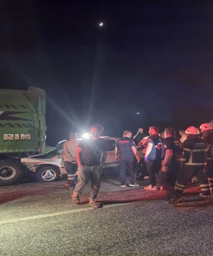 Adıyaman-Samsat Karayolunda Kaza: 1 Ölü, 1 Ağır Yaralı
