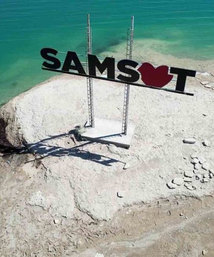 Samsat Kıyılarında Manzara Değişti: Adalar Gözden Kayboldu