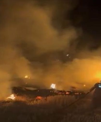 Adıyaman Börgenek Köyü Yakınlarında Anız Yangını