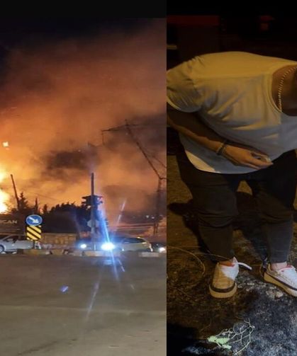 Adıyaman Altınşehir'de Çıkan Yangın Korkuttu