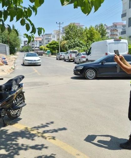 Adıyaman'da Kavşakta Motosiklet Kazası