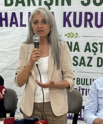 DBP'li Uçar Adıyaman'da Barış Sürecini Konuştu