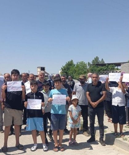 Kahta'da 'İmdat Ölmek İstemiyoruz' eylemi yapıldı