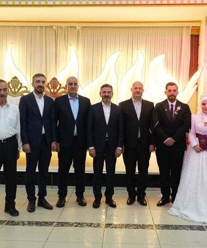 Adıyaman Protokolü Taş Ve Demiralp Düğününde Buluştu