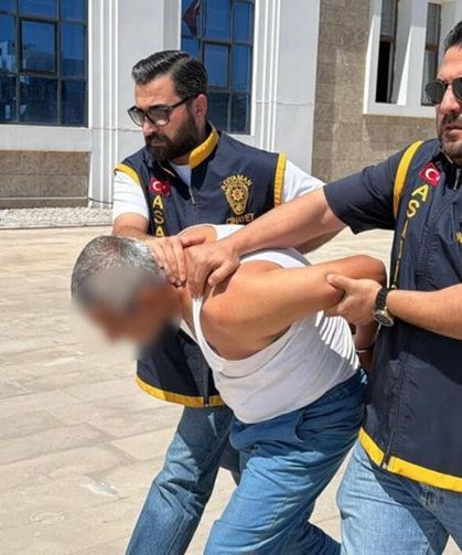 Adıyaman'da Komşusunu Öldüren Şüpheli Adliyeye Sevk Edildi