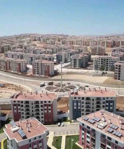 Deprem konutlarıyla yeni bir şehir inşa edildi