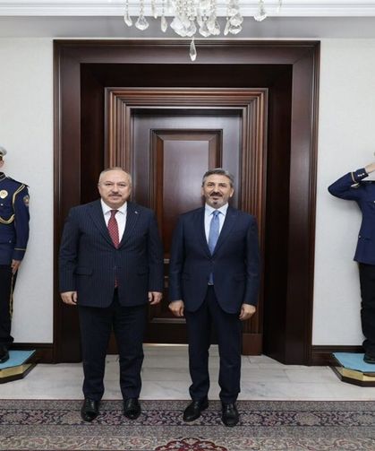 Ahmet Aydın Emniyet Genel Müdürü Ali Fidan'ı Ziyaret Etti