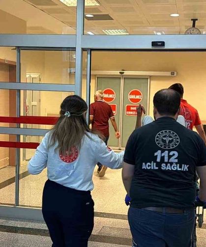Gasp edilmek istenilen genç bıçaklandı
