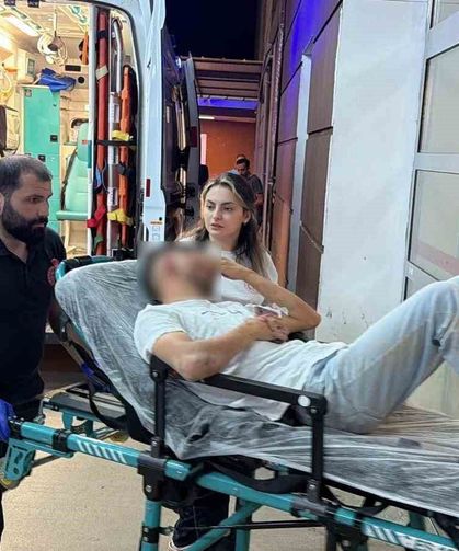 Sokak ortasında darp edildi