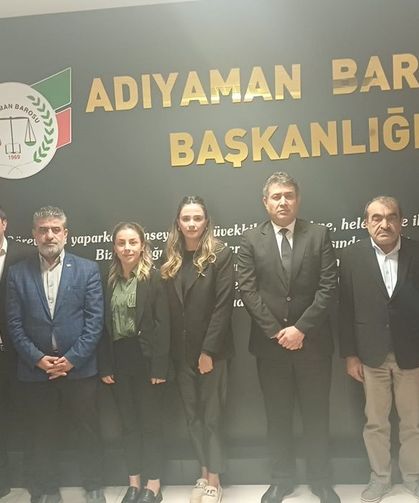 Adıyaman Baro Başkanı Mithat Yaşar’a AGC’den Hayırlı Olsun Ziyareti