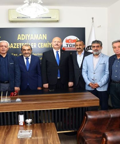 Adıyaman Valisi Abdullah Küçük’ten AGC’ye iade-i ziyaret