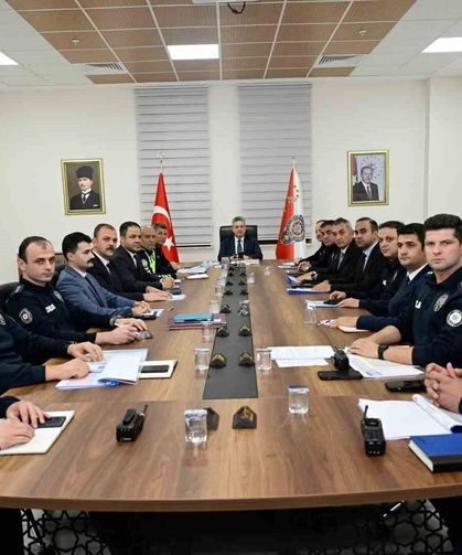 Adıyaman'da emniyetin 9 aylık çalışmaları değerlendirildi